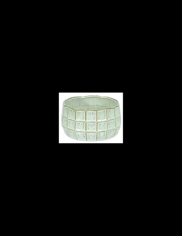 tarvisium vaso ciotola delta 20cm bianco pe83471