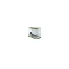 terrario in vetro bordi in legno 60x30x38cm r.10075260