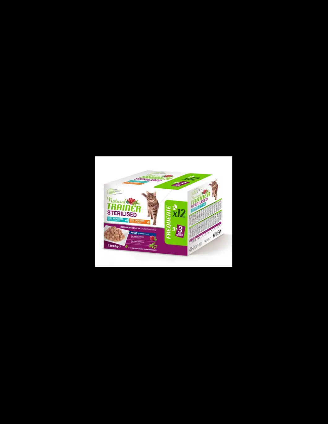 trainer_natural_cat_adult_0-6.webp trainer natural cat adult sterilised multipack 9+3 gratis 12x85gr merluzzo e tacchino