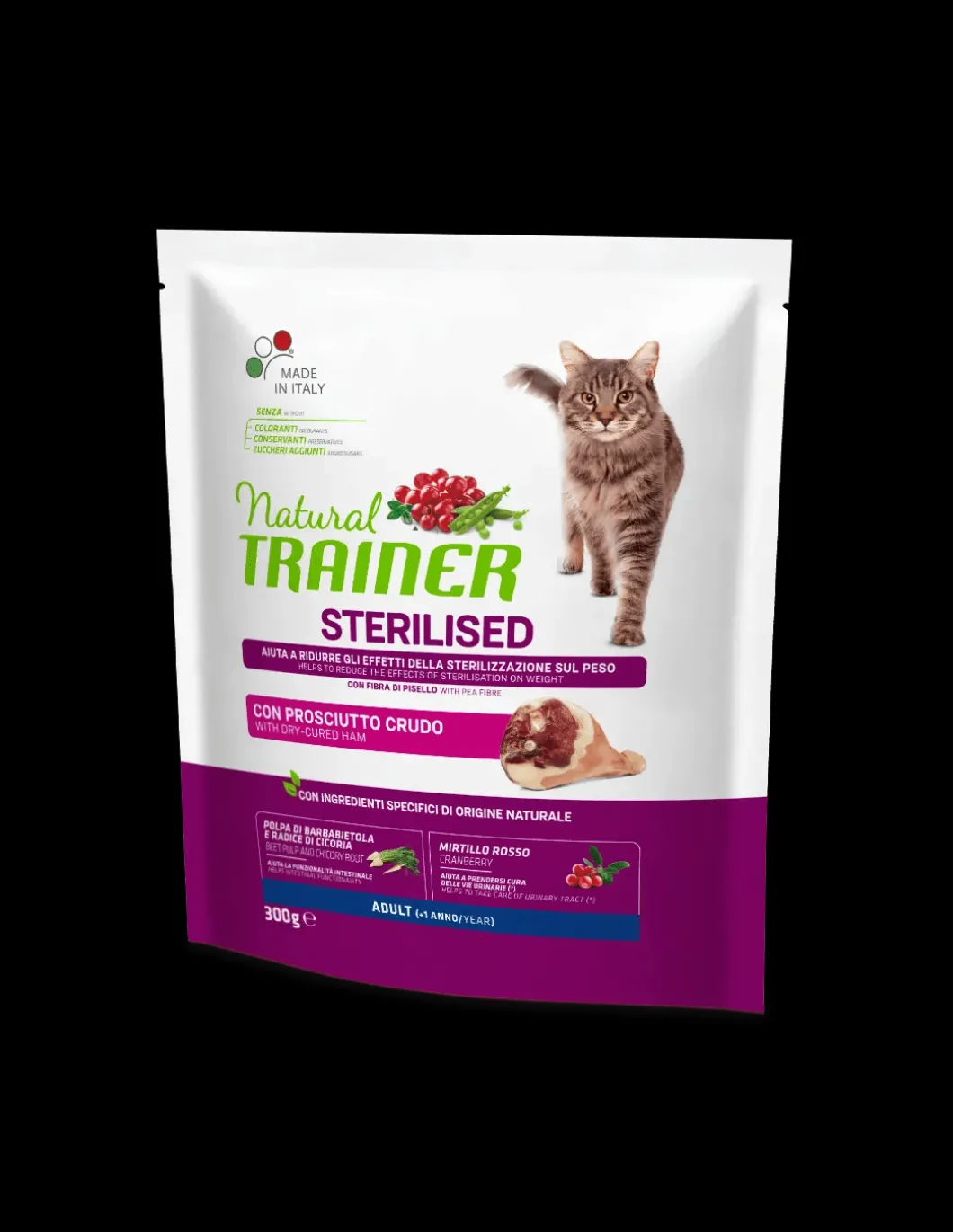 trainer_natural_cat_gr_ad_0-4.webp trainer natural cat 300gr adult sterilised prosciutto crudo