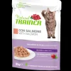 trainer natural cat 85gr busta mature salmone