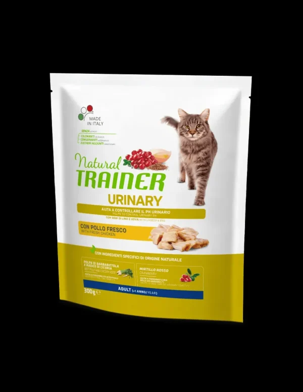 trainer natural cat 300gr urinary pollo