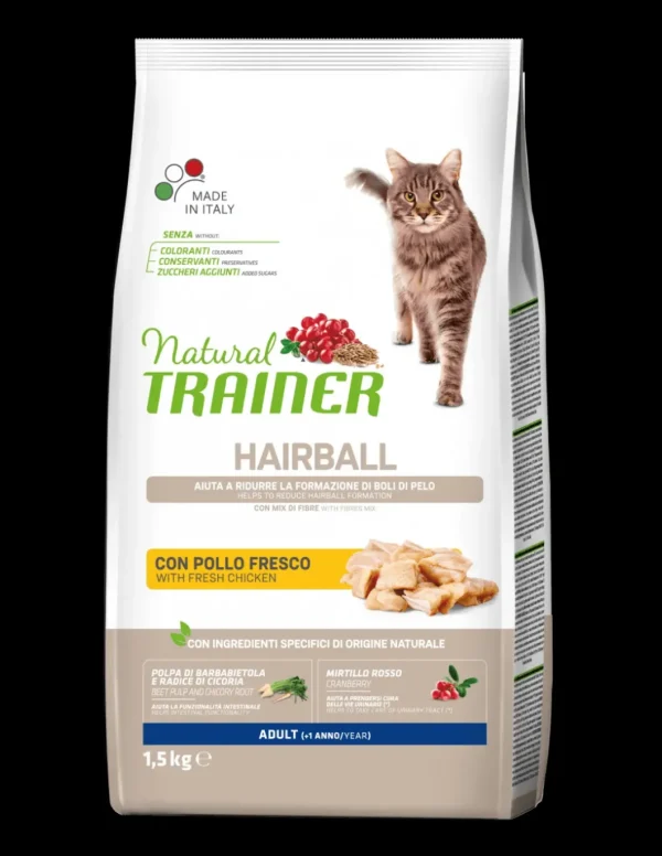 trainer natural cat 1,5kg ad hairball