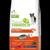 trainer natural dog 12kg adult medium pesce, riso e alga