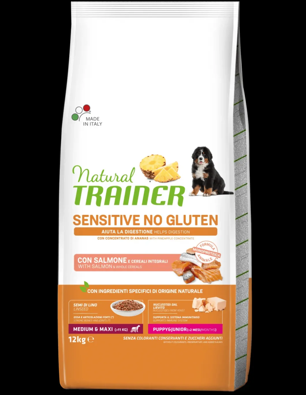 trainer_natural_sensitive_0-1.webp trainer natural sensitive dog puppy&junior 12kg med/maxi salmone e cereali
