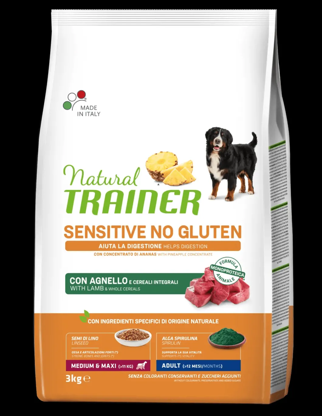 trainer_natural_sensitive_0-20.webp trainer natural sensitive dog 3kg med/maxi ad agnello cereali
