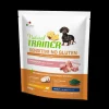 trainer natural sensitive no gluten dog 800gr small&toy ad con maiale e cereali integrali