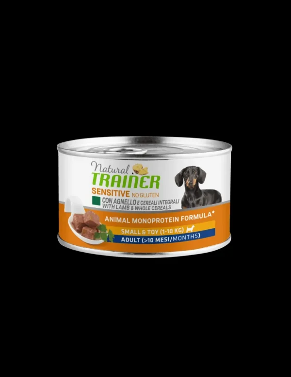 trainer natural sensitive dog 150gr small&toy ad agnello e riso