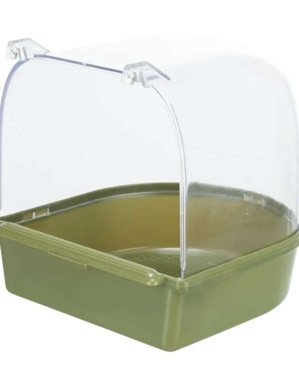 tx5401 bird bagnetto coperto esterno 15x13x13cm