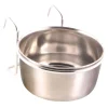 tx5494 bird ciotola in acciaio c/ganci 300ml