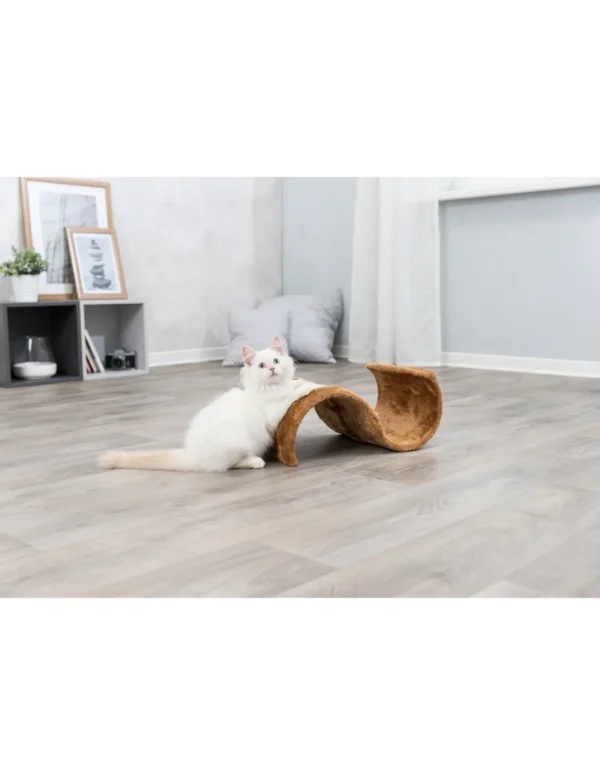 TX43262 CAT TIRAGRAFFI WAVY AD ONDA GRIGIO 29X18X50cm OFF ZG