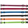tx15551 collari dog per cuccioli s-m 17-25cm 10mm set 6 pezzi ro/ve/gi/vi/bl/ne