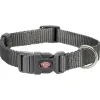 tx202216 dog collare premium mis.s 25-40cm/15mm grigio