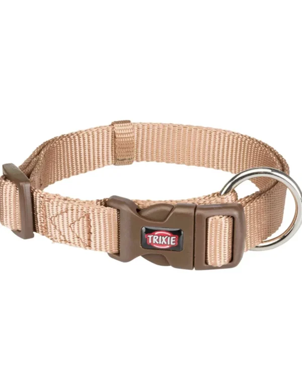 tx201614 dog collare premium mis.m-l 35-55cm/20mm beige