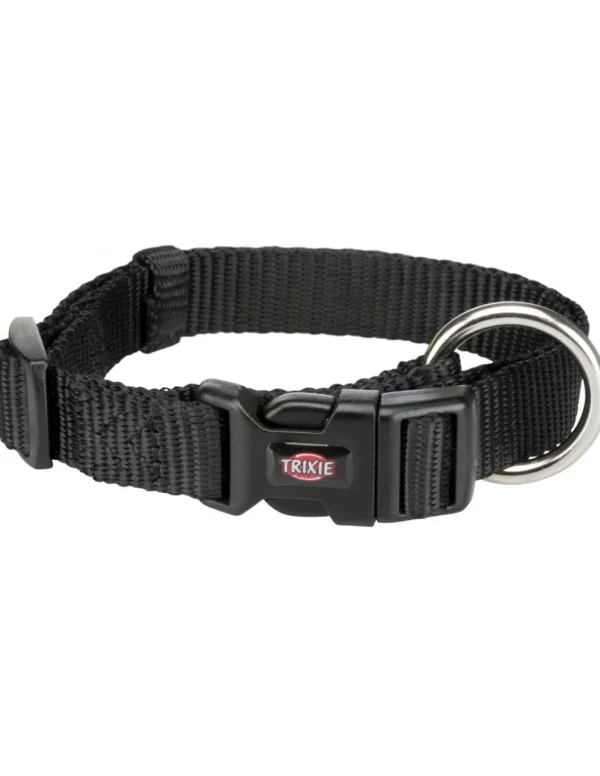 tx201601 dog collare premium mis.m-l 35-55cm/20mm nero