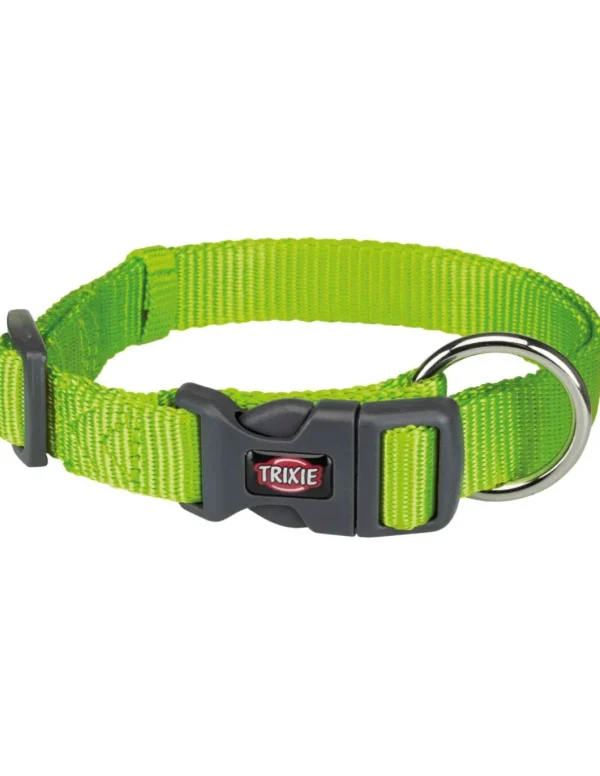 tx201617 dog collare premium mis.m-l 35-55cm/20mm verde