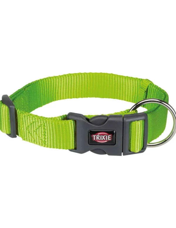 tx201717 dog collare premium mis.l-xl 40-65cm/25mm verde