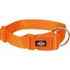tx201718 dog collare premium mis.l-xl 40-65cm/25mm arancio