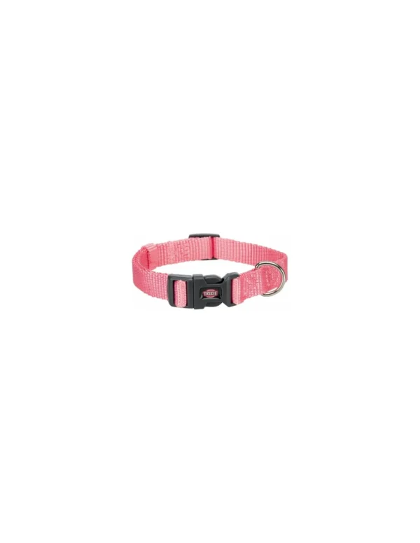 tx201510 dog collare premium mis.s-m 30-45cm/15mm rosa (ex20157)
