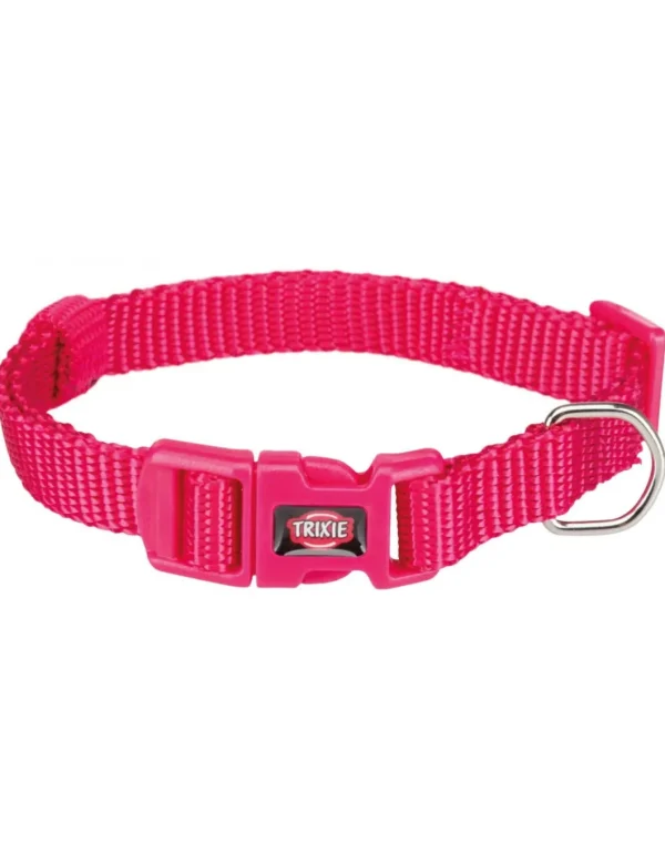 tx201411 dog collare premium mis.xs-s 22-35cm/10mm corallo