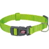 tx201417 dog collare premium mis.xs-s 22-35cm/10mm verde