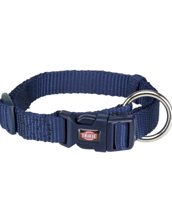 tx201513 dog collare premium mis.s-m 30-45cm/15mm denim