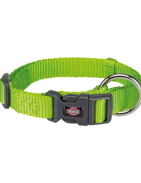 tx201517 dog collare premium mis.s-m 30-45cm/15mm verde