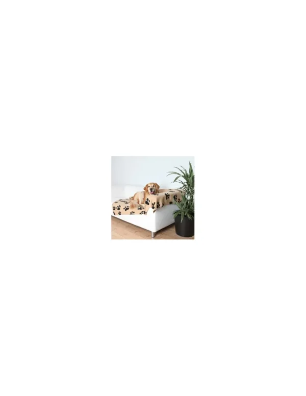 tx37181 dog coperta barney beige 150x100cm