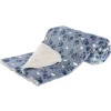 tx37151 dog coperta tammy 150x100cm blu/beige