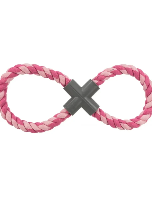 tx3278 dog corda cotone anello forma 8 35cm 280gr