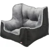 tx13179 dog cuccia per auto 50x40x50cm imbottita colore nero/grigio