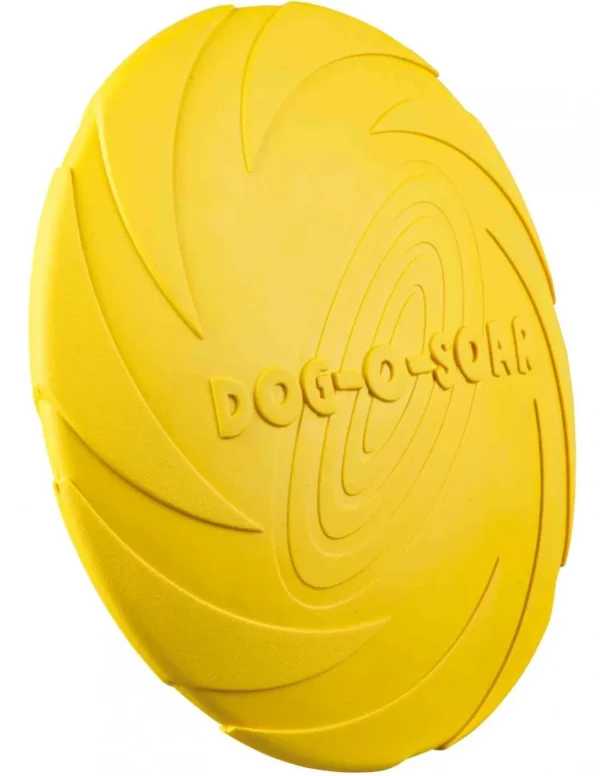 tx33502 dog frisbee in gomma naturale diam 22cm