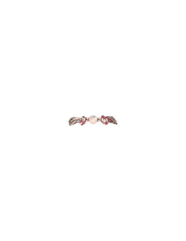 tx3267 dog gioco corda+palla gomma dura 36cm