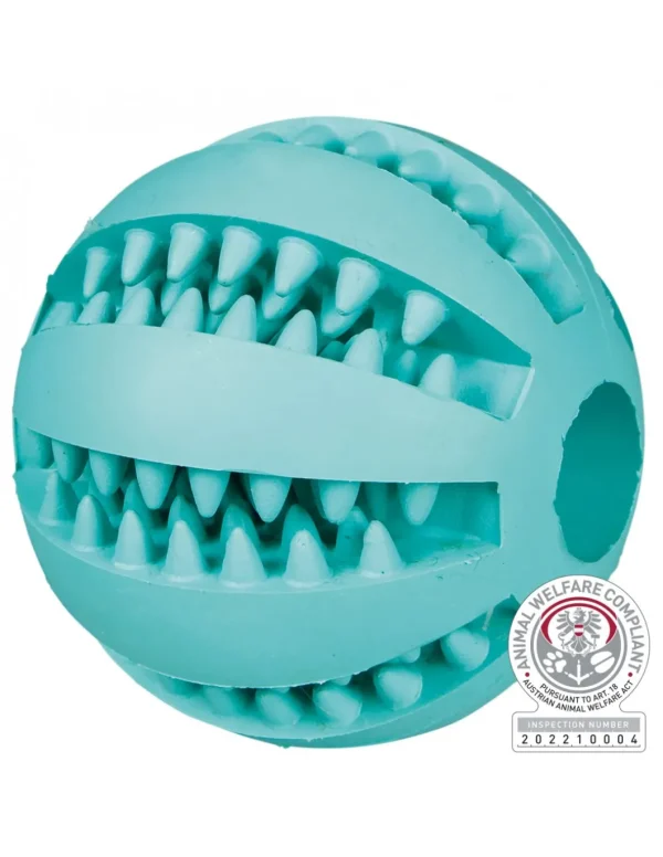 tx3259 dog gioco denta fun baseball alla menta 5cm