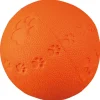 tx34863 dog gioco palla con impronte 9cm