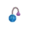 tx33658 dog gioco palla in gomma termoplastica 7cm/25cm