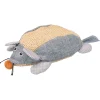 tx45599 dog gioco topo in sisal tessuto 30cm