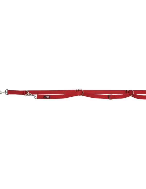 tx196903 dog guinzaglio addestramento premium mis l-xl 3m/25mm rosso