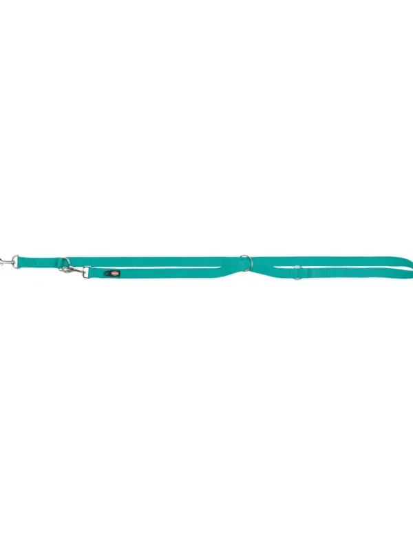 tx200512 dog guinzaglio addestramento premium mis.m-l 2m/20mm acquamarina