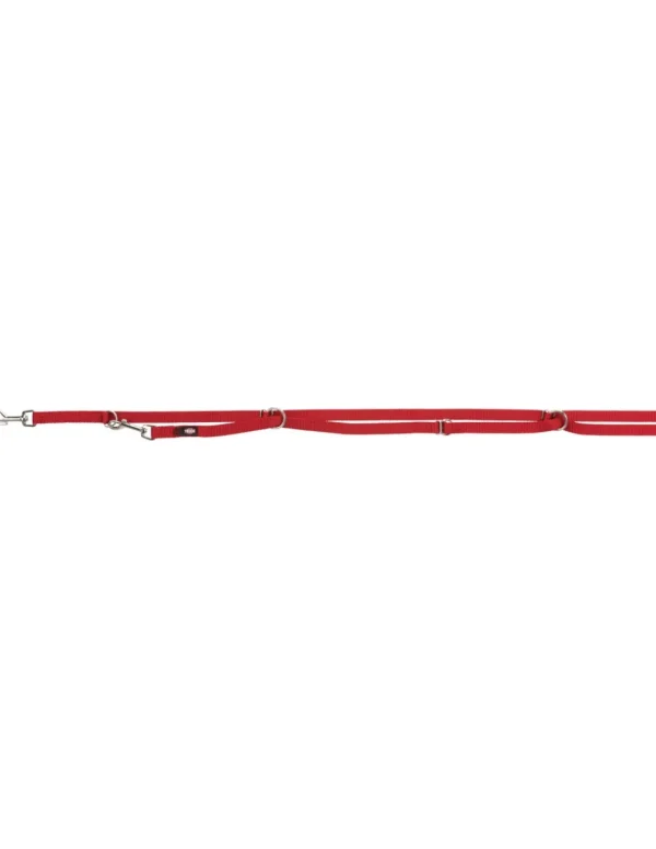 tx196703 dog guinzaglio addestramento premium mis.xs-s 3m/15mm rosso