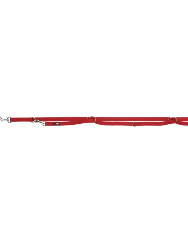 tx196803 dog guinzaglio addestramento premium mis m-l 3m/20mm rosso