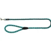 tx144212 dog guinzaglio cavo mis.l-xl 1m/18mm acqua/grigio