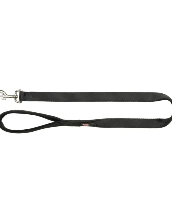 tx200301 dog guinzaglio premium mis.l-xl 1m/25mm nero