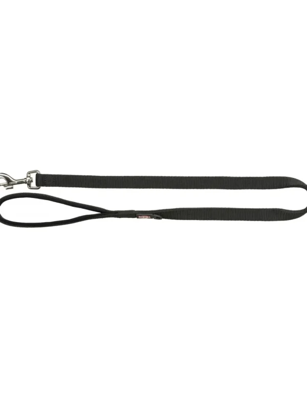 tx200201 dog guinzaglio premium mis.m-l 1m/20mm nero
