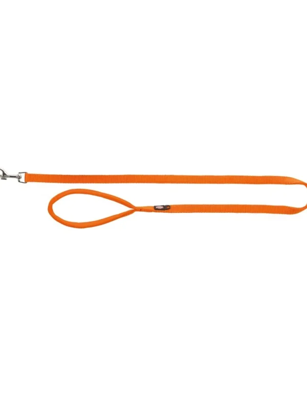tx200218 dog guinzaglio premium mis.m-l 1m/20mm arancio