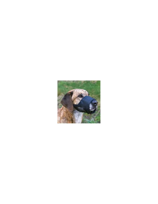 tx19263 dog museruola in nylon-rete tg 3 m