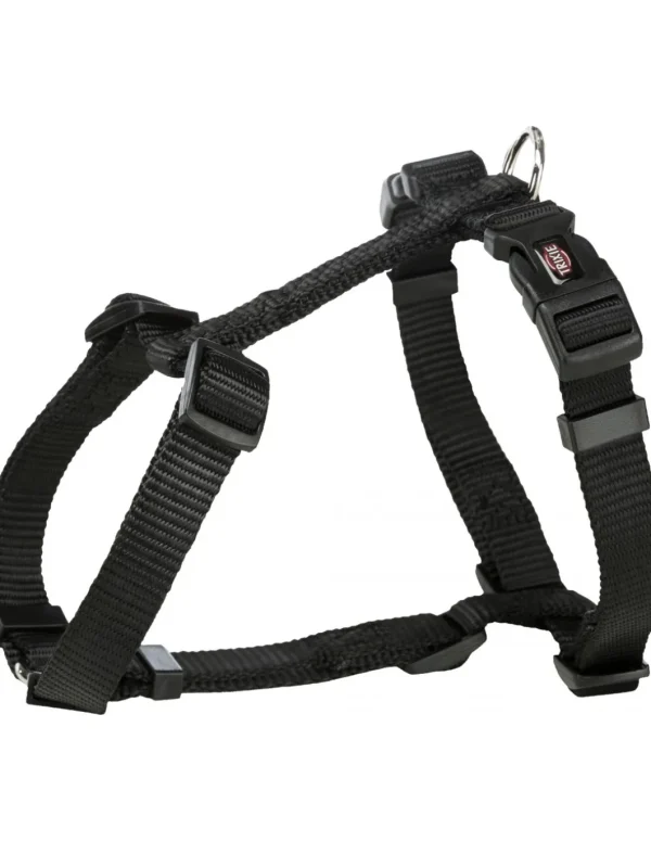 tx203401 dog pettorina premium ad h mis.m-l 52-75cm/20mm nero