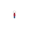 tx2279 dog porta indirizzo in metallo blu/rosso