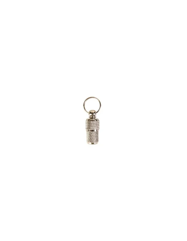 tx2275 dog porta indirizzo in metallo cromato