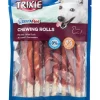 tx31371 dog snack bastoncini con anatra 12cm/80gr 10 pezzi